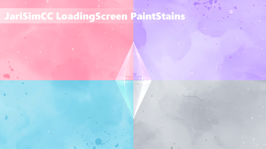 Галерея мода Фон для загрузочного экрана Paint Stains #1